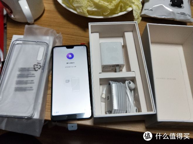 HUAWEI 华为 P20 智能手机 樱粉金 开箱晒单