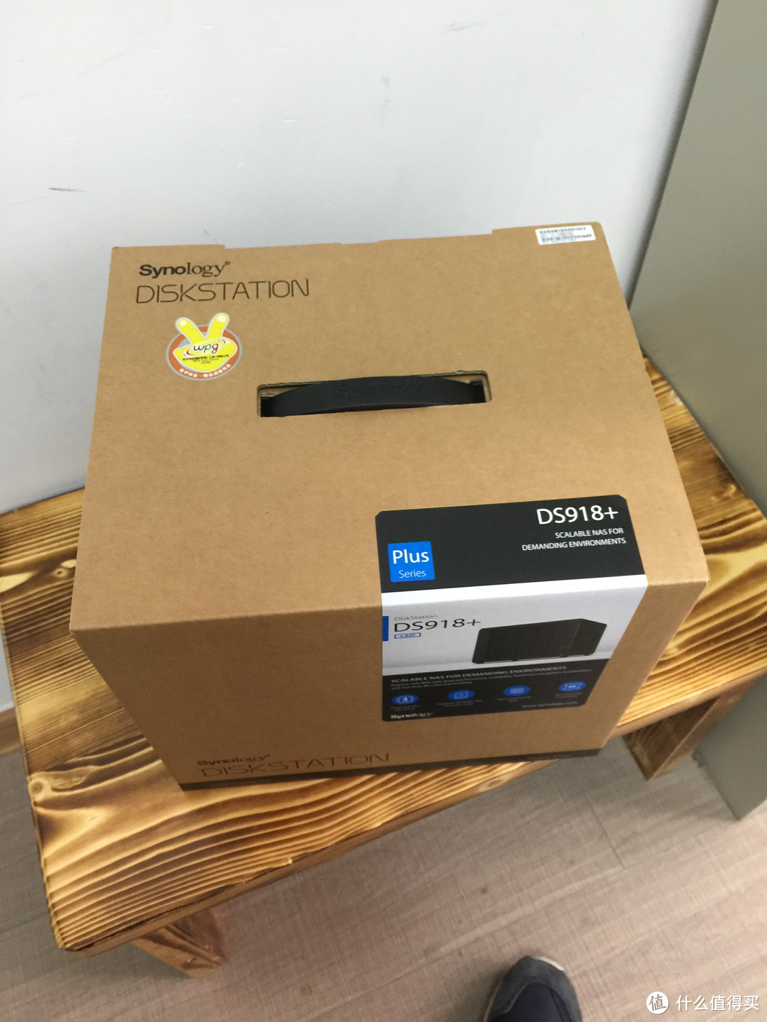 #原创新人# Synology 群晖 DS918+ 网络存储器 开箱