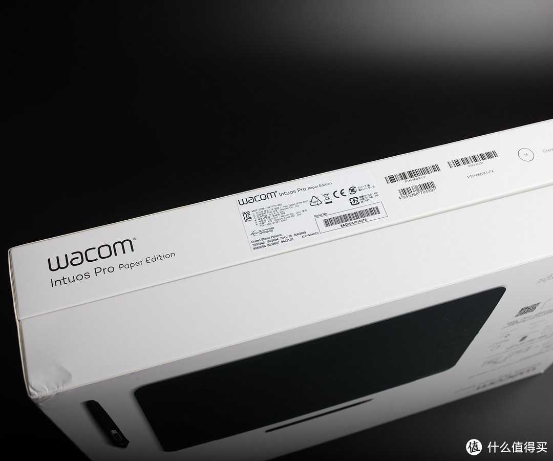 #本站首晒#8192级压感 Wacom 和冠 PTH-660/K1-F加强版 绘图板 开箱