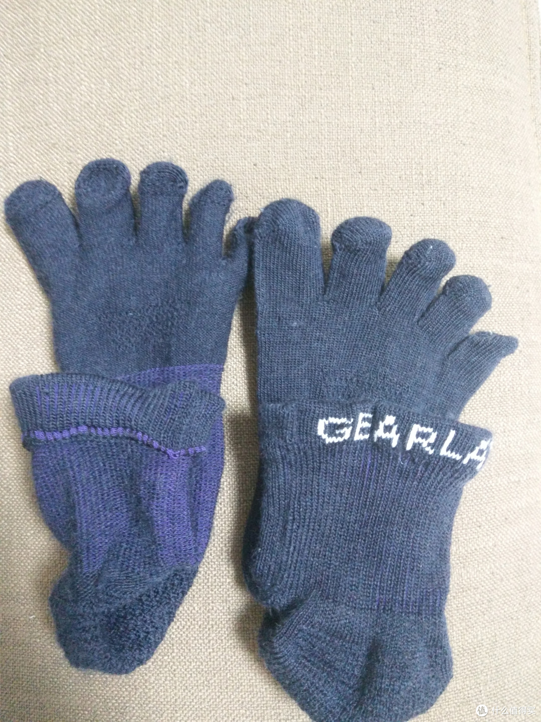 五指分明    GEARLAB 五指袜穿着使用体验