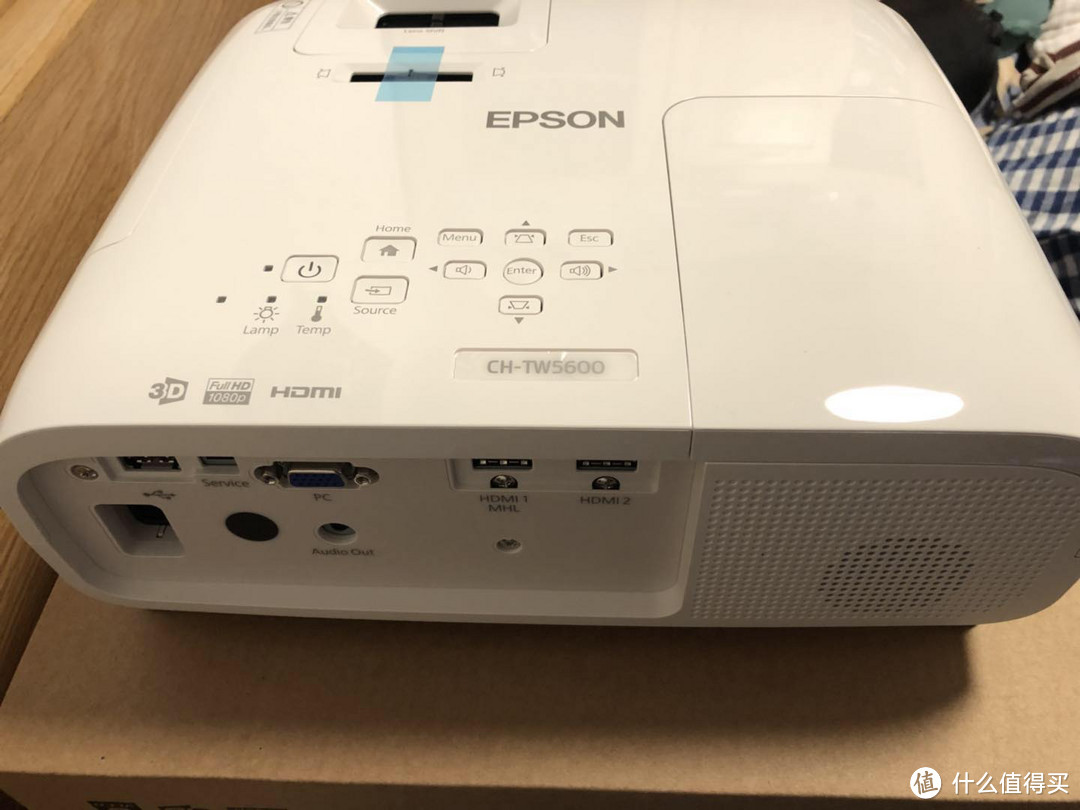 #原创新人#EPSON 爱普生 CH-TW5600 投影机 开箱体验