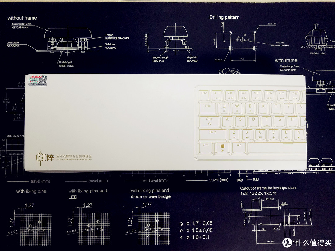 百尺竿头，更进一步—AJAZZ 黑爵 Zn 锌蓝牙双模机械键盘测评体验