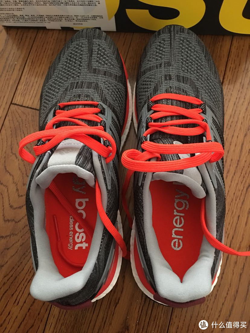 #全民分享季#关注值得买从而好价入手的黄金尺码Adidas 阿迪达斯 energy boost 3 跑鞋