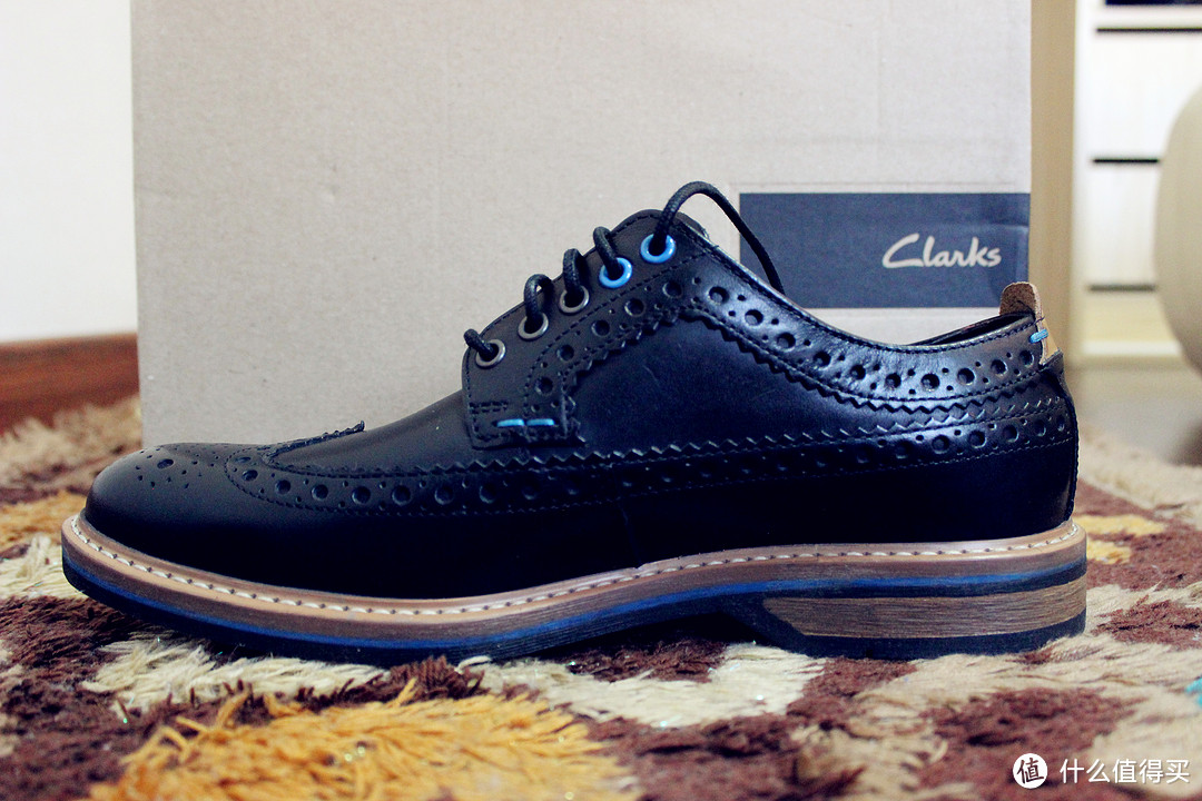 #全民分享季#骚气又不贵的雅痞风德比鞋：Clarks 其乐 Pitney Limit Longwing Brogues 皮鞋 开箱小晒