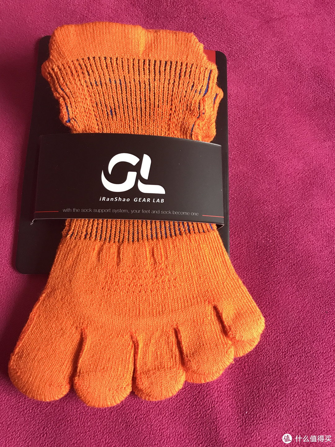 弹性十足——GEARLAB燃烧装备实验室3D压力五指袜2.0众测体验