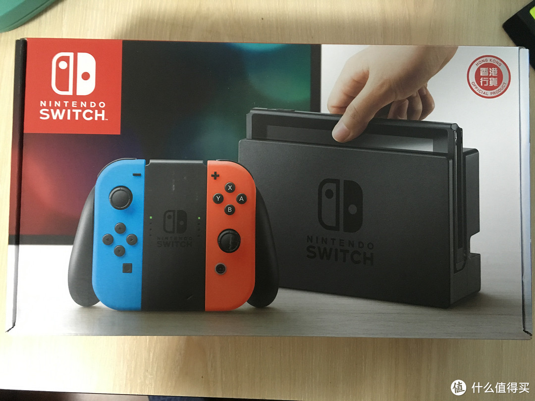 Nintendo 任天堂 switch 游戏主机 开箱及简单上手