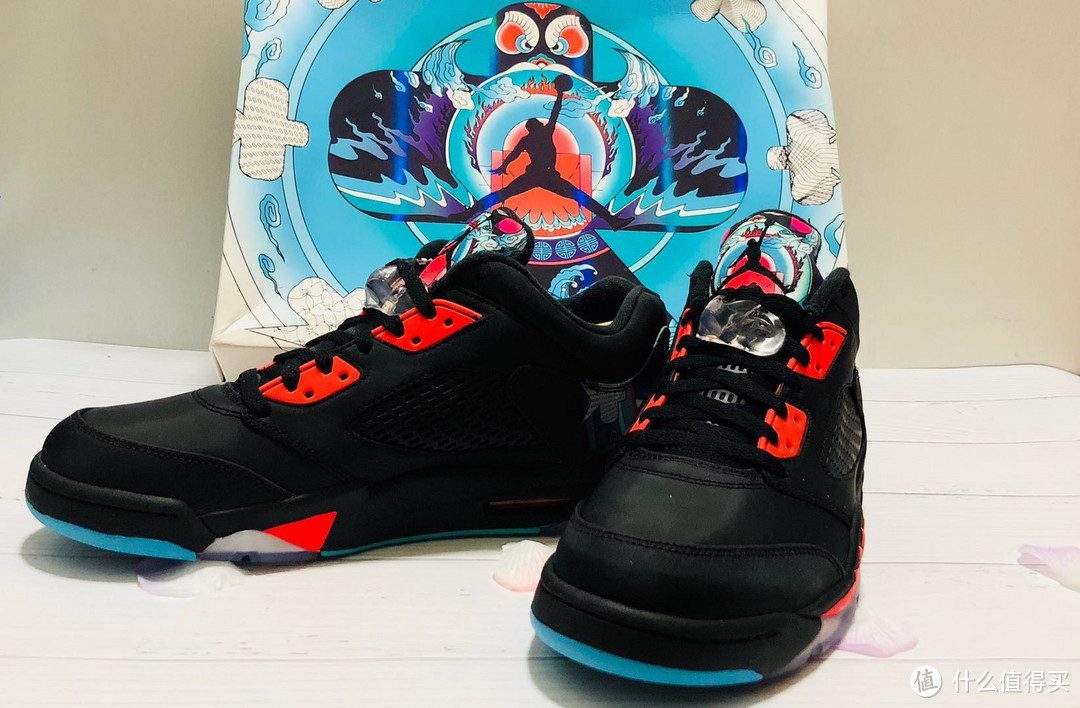 #全民分享季#中国元素的AJ 5—Air Jordan 5 Retro Low 篮球鞋晒单