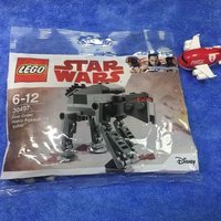 乐高 星球大战系列 30497 重型攻击步行机使用总结(背面|零件|躯干|四肢|价格)