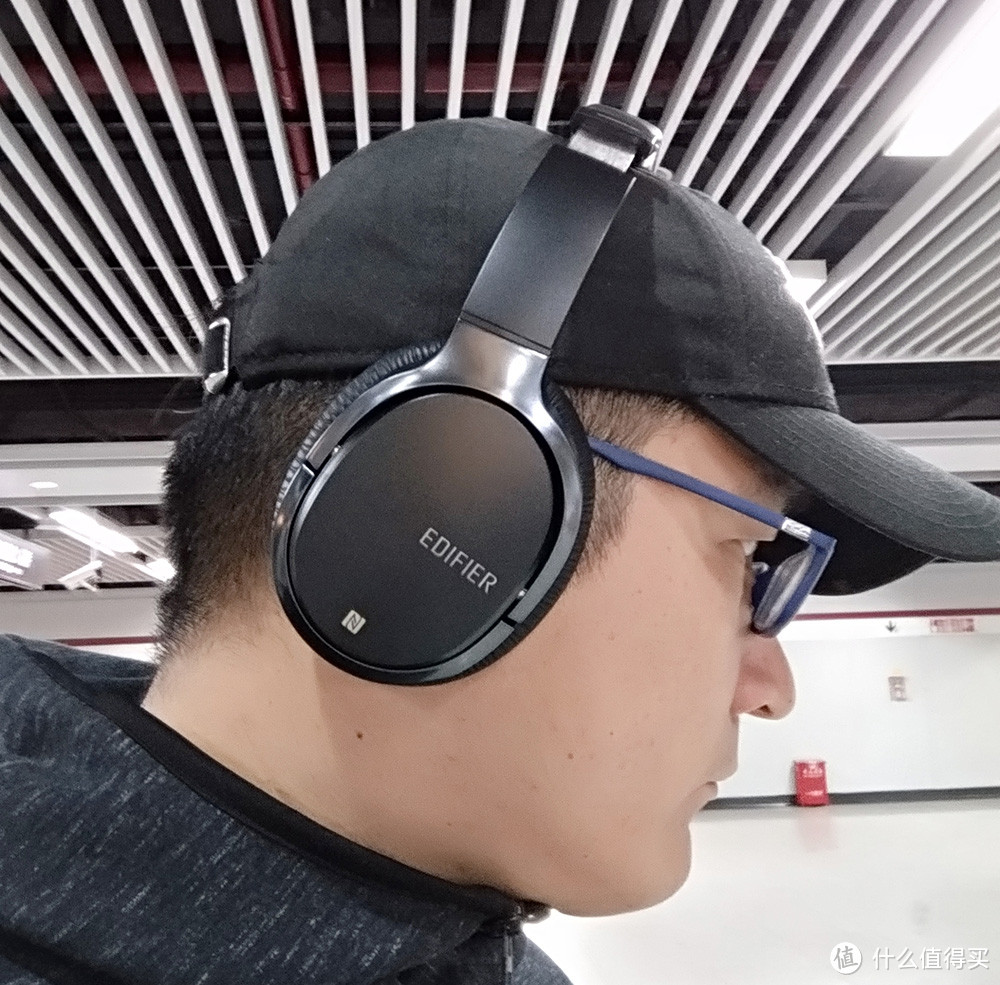 老牌秀肌肉,小评EDIFIER 漫步者 W860NB 主动降噪立体声蓝牙耳机
