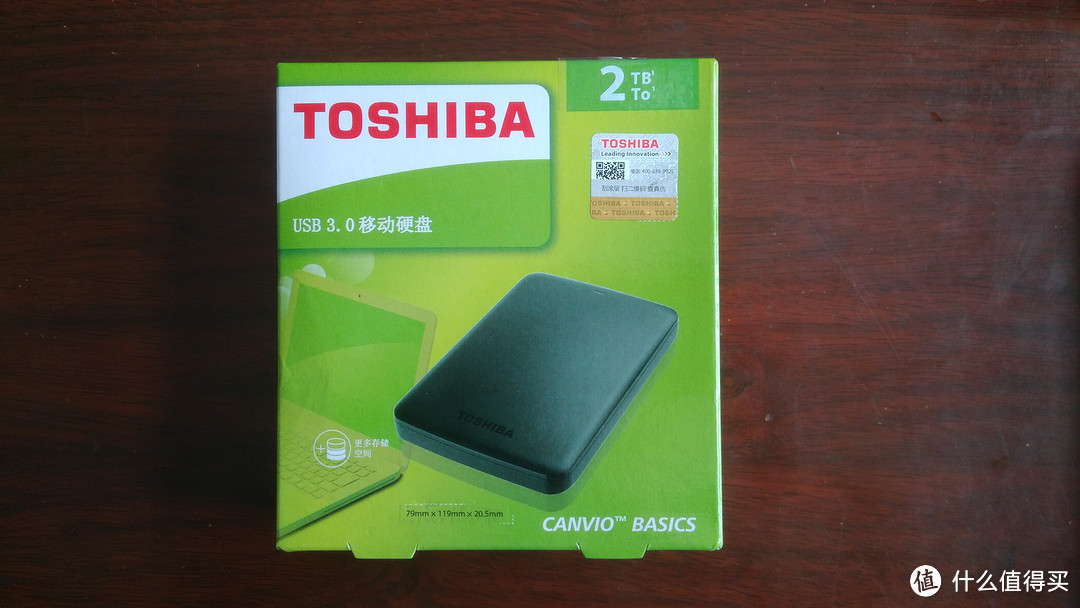 TOSHIBA 东芝 小黑 移动硬盘 晒单