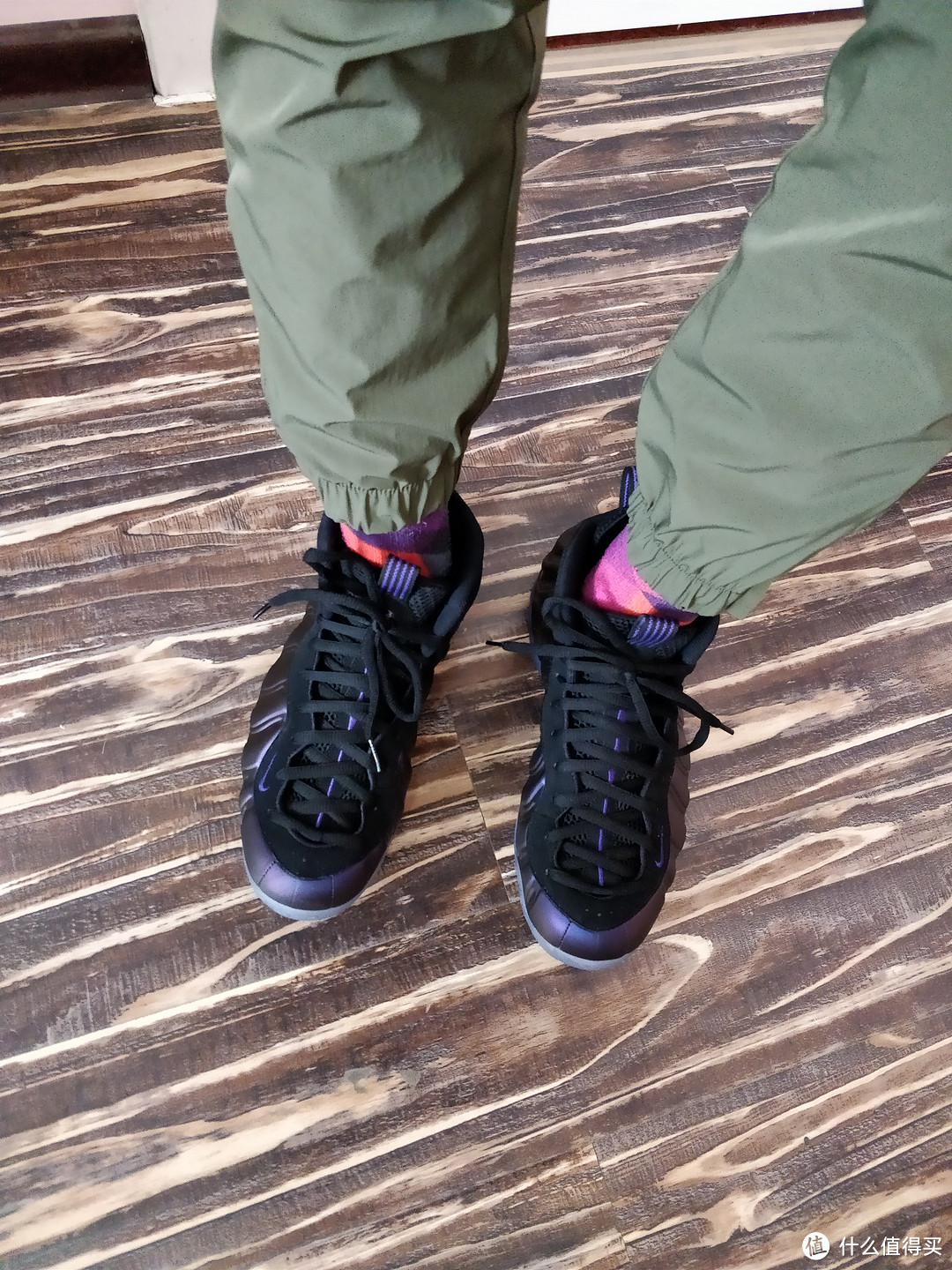 #全民分享季#我的大茄子—Nike 耐克 Air Foamposite One 篮球鞋晒单