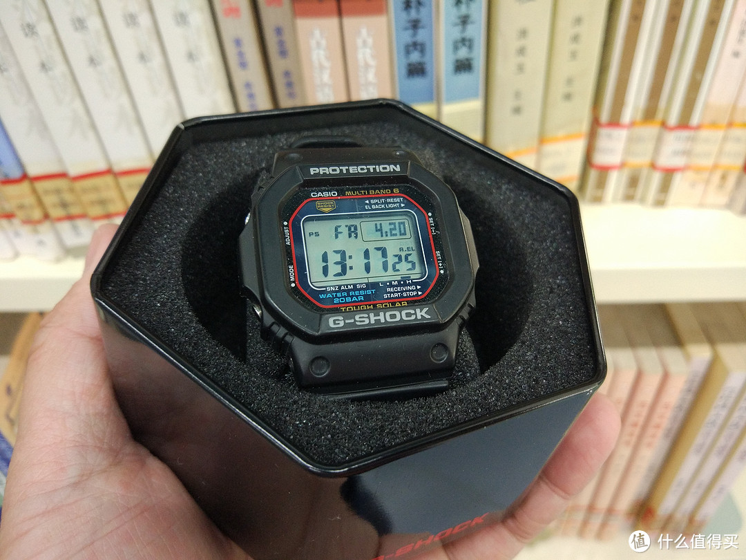 图书馆猿の所有的向往：CASIO 卡西欧 G-Shock GWM5610-1 男款电波表