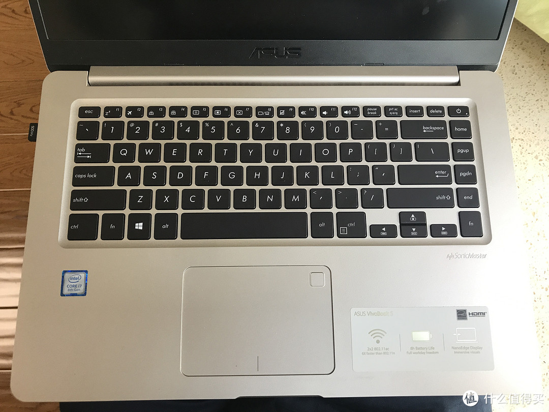 第一次海淘笔记本—ASUS 华硕 VivoBook S S510UA-DS71 15.6英寸笔记本