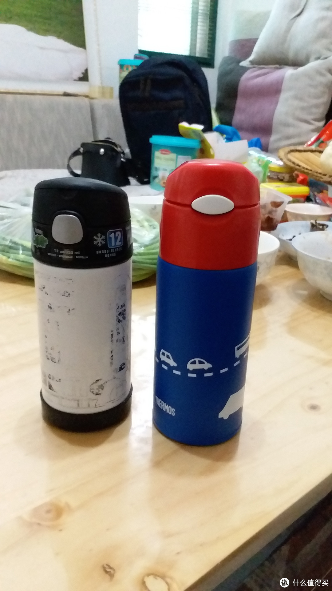 膳魔师儿童吸管杯进阶版：THERMOS 膳魔师 FHL-400 吸管杯 蓝色小汽车