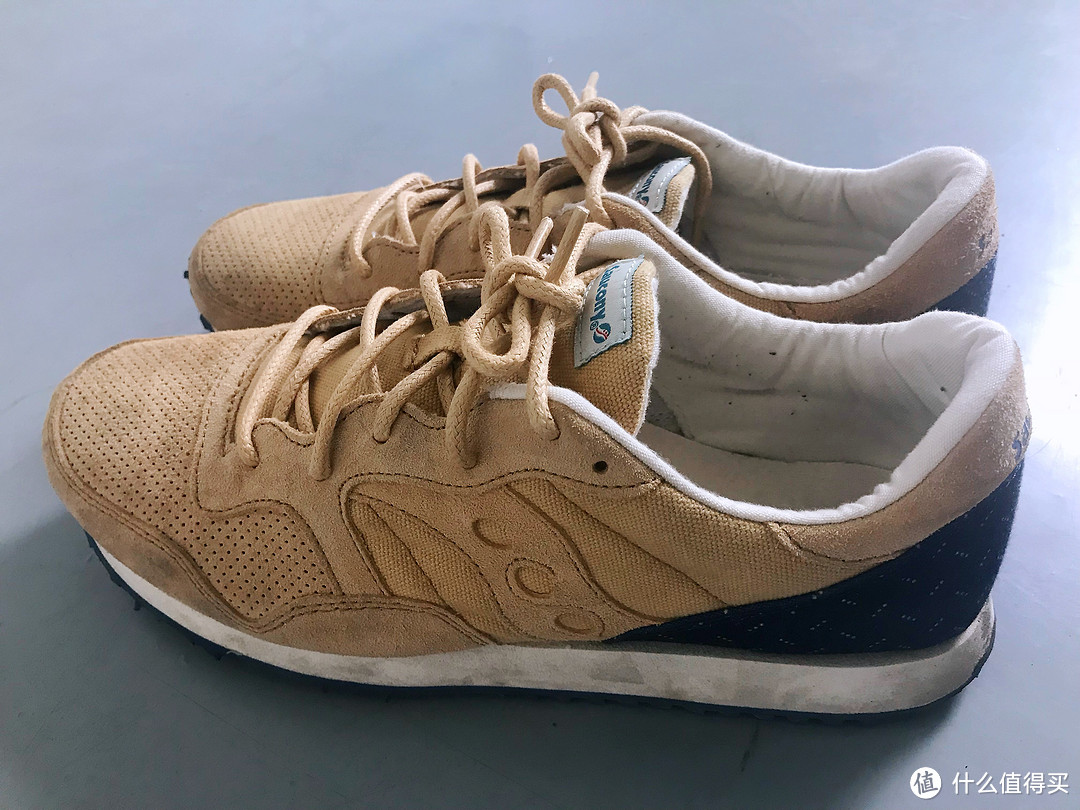 #全民分享季#两个字—舒服：Saucony 圣康尼 Men's DXN Trainer Fashion Sneaker 休闲鞋