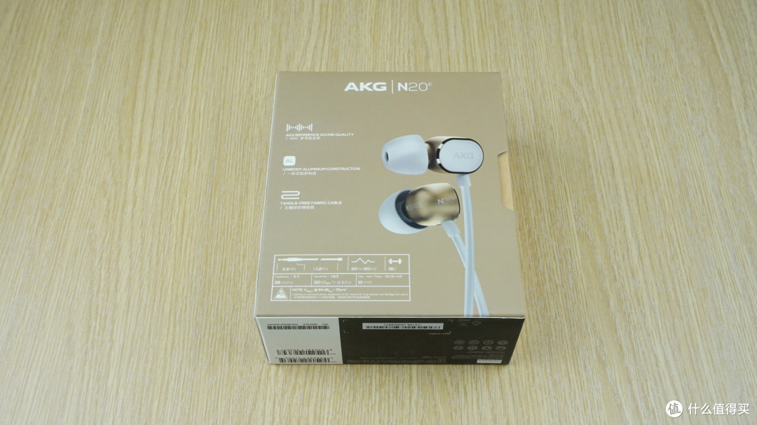 #原创新人#本站首晒#AKG 爱科技 N20C 线控通话耳机开箱点评