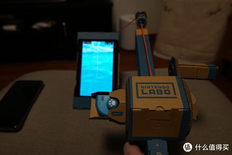 #原创新人#Nintendo 任天堂 Switch Labo：“硬盒”玩家之捕鱼达人