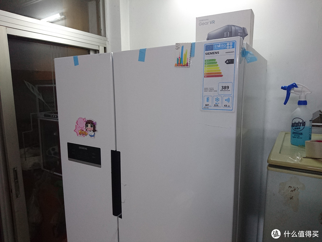 #原创新人#你家冰箱真大！Siemens 西门子 BCD-610W 对开门冰箱深度评测