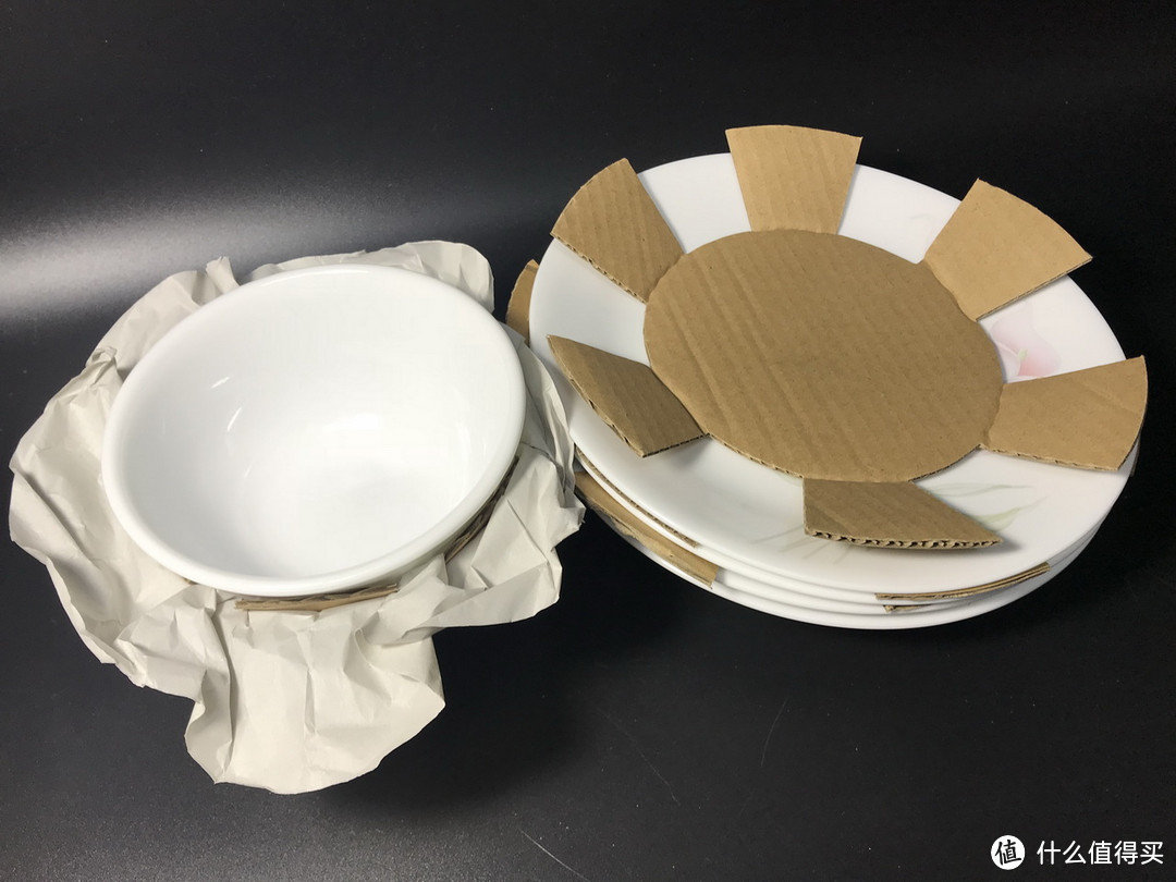 #全民分享季#清秀淡雅：Corelle 康宁 百合印花餐具六件组 开箱