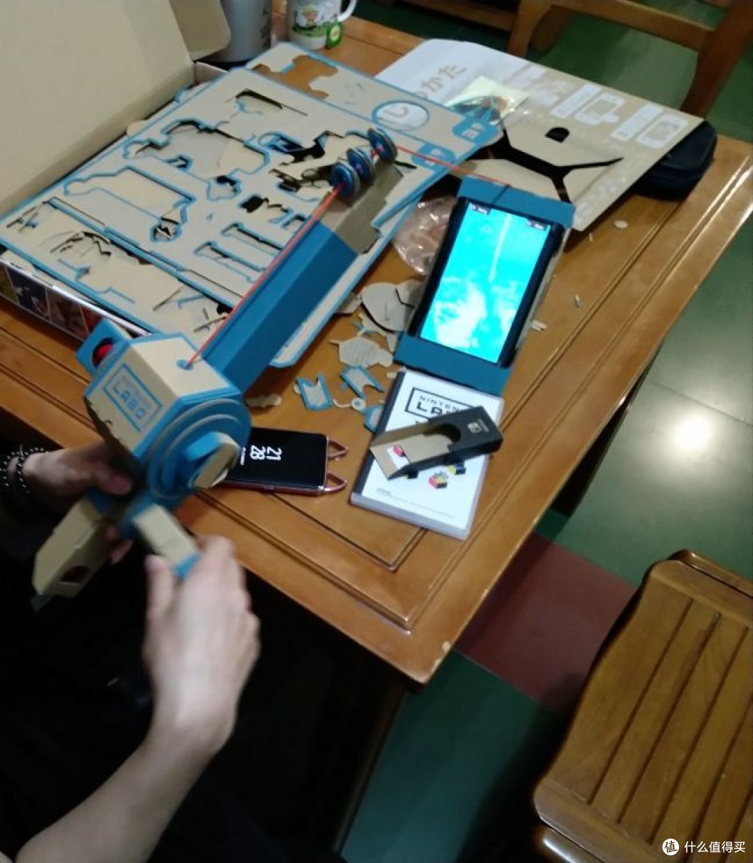 #原创新人#Nintendo 任天堂 Switch Labo 五合一之钓鱼套件开箱