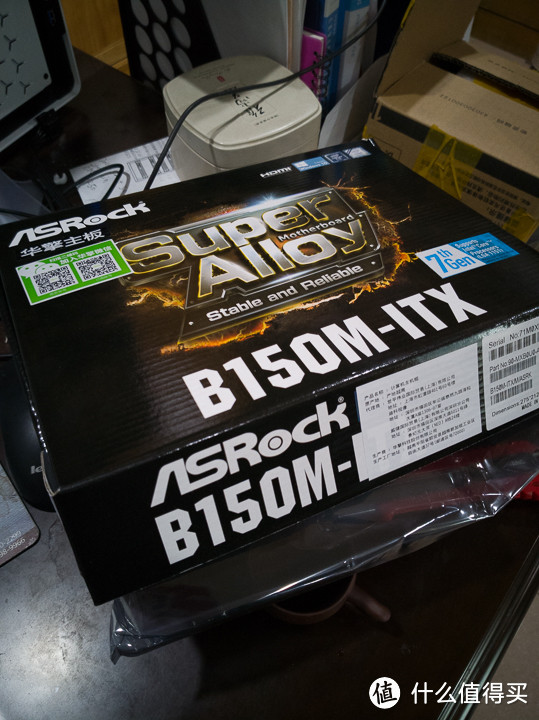 ASRock 华擎 B150+i3-8100打造超值ITX办公机