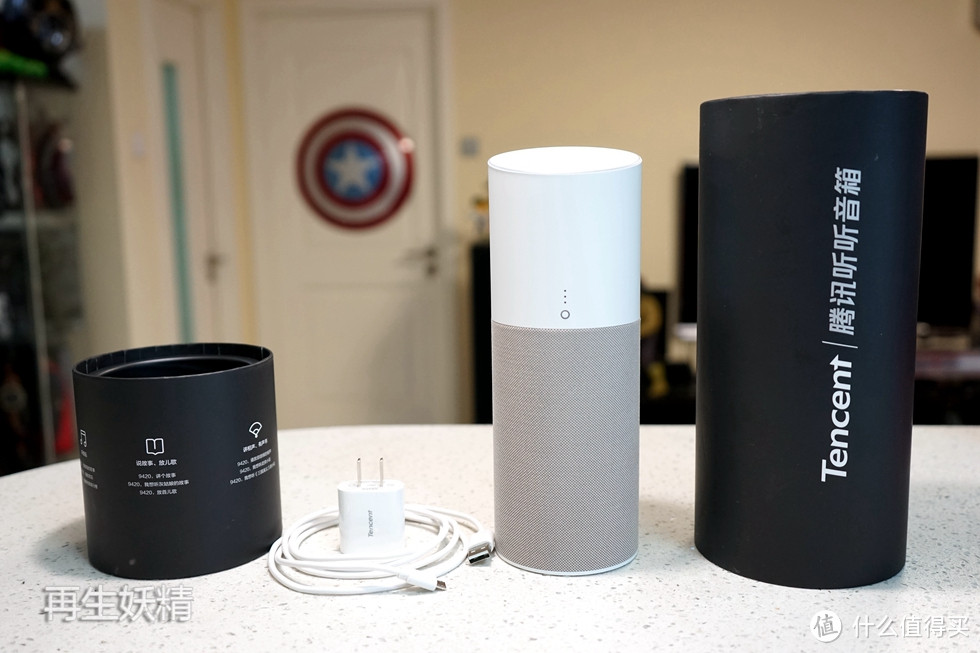 智能音箱新品类,腾讯真是新手:腾讯听听 9420 智能音箱 开箱初体验