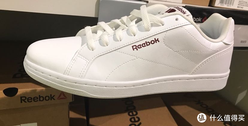 永远的经典一Reebok 锐步 男款皮革小白鞋 开箱分享