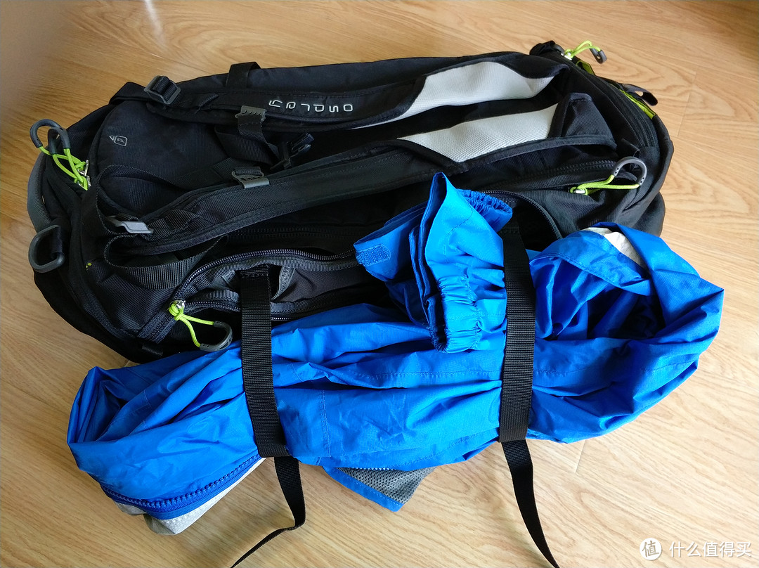 运动出行好伙伴，Osprey 新款 Trailkit 追踪者40装备 驮包 使用心得