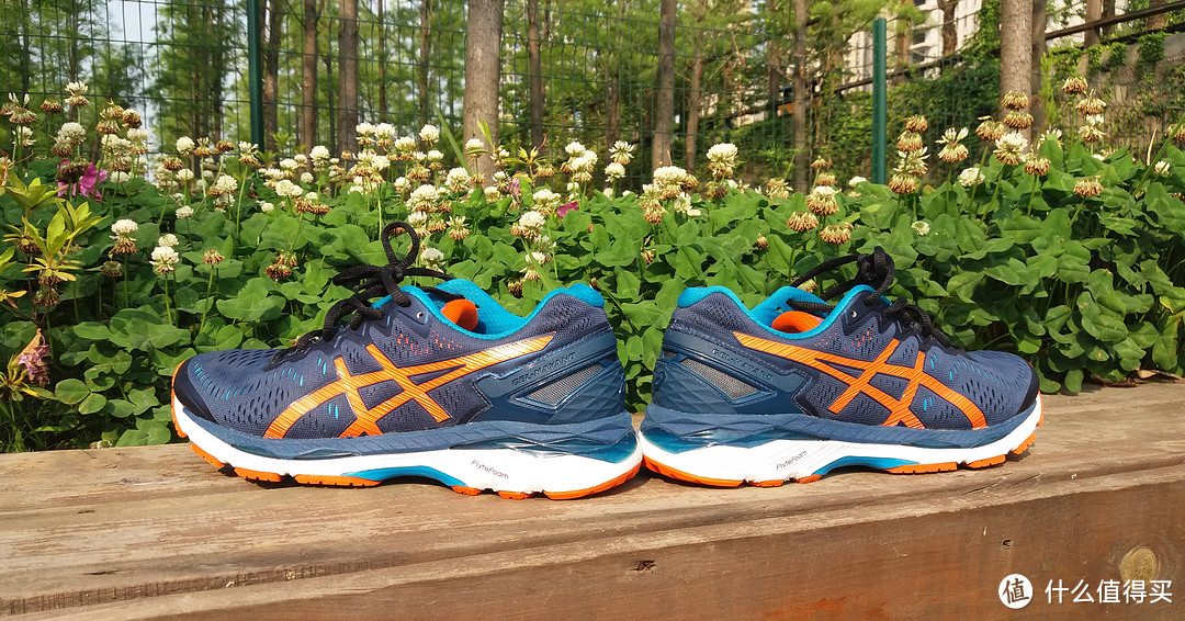 ASICS 亚瑟士 GEL-KAYANO 23 跑步鞋体验评测