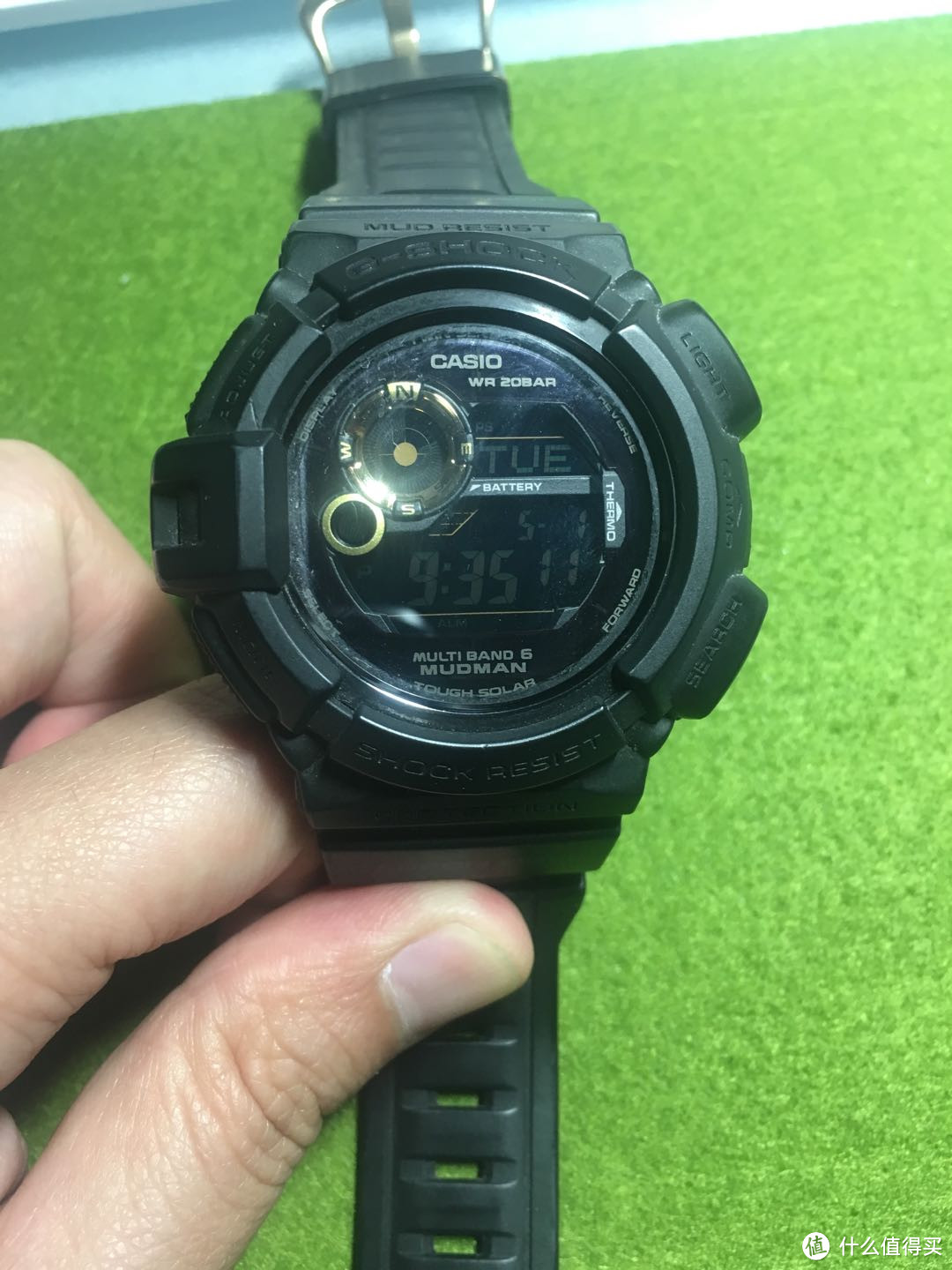 CASIO 卡西欧 G-SHOCK MUDMAN 泥人系列 腕表 伪开箱及使用心得