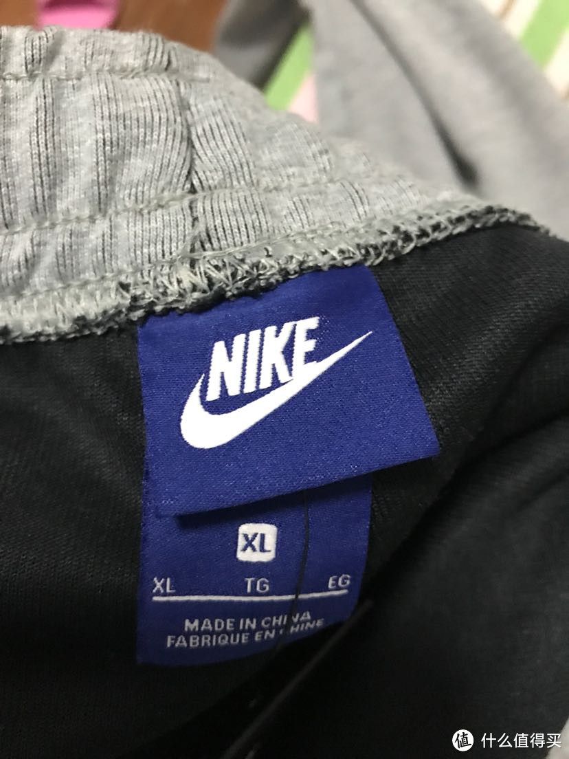 换季折扣店购入NIKE 耐克 灰色针织长裤晒单分享