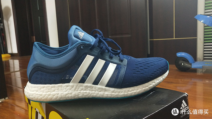 全掌boost + 透气首选：Adidas 阿迪达斯 cc rocket boost m 跑步鞋 开箱