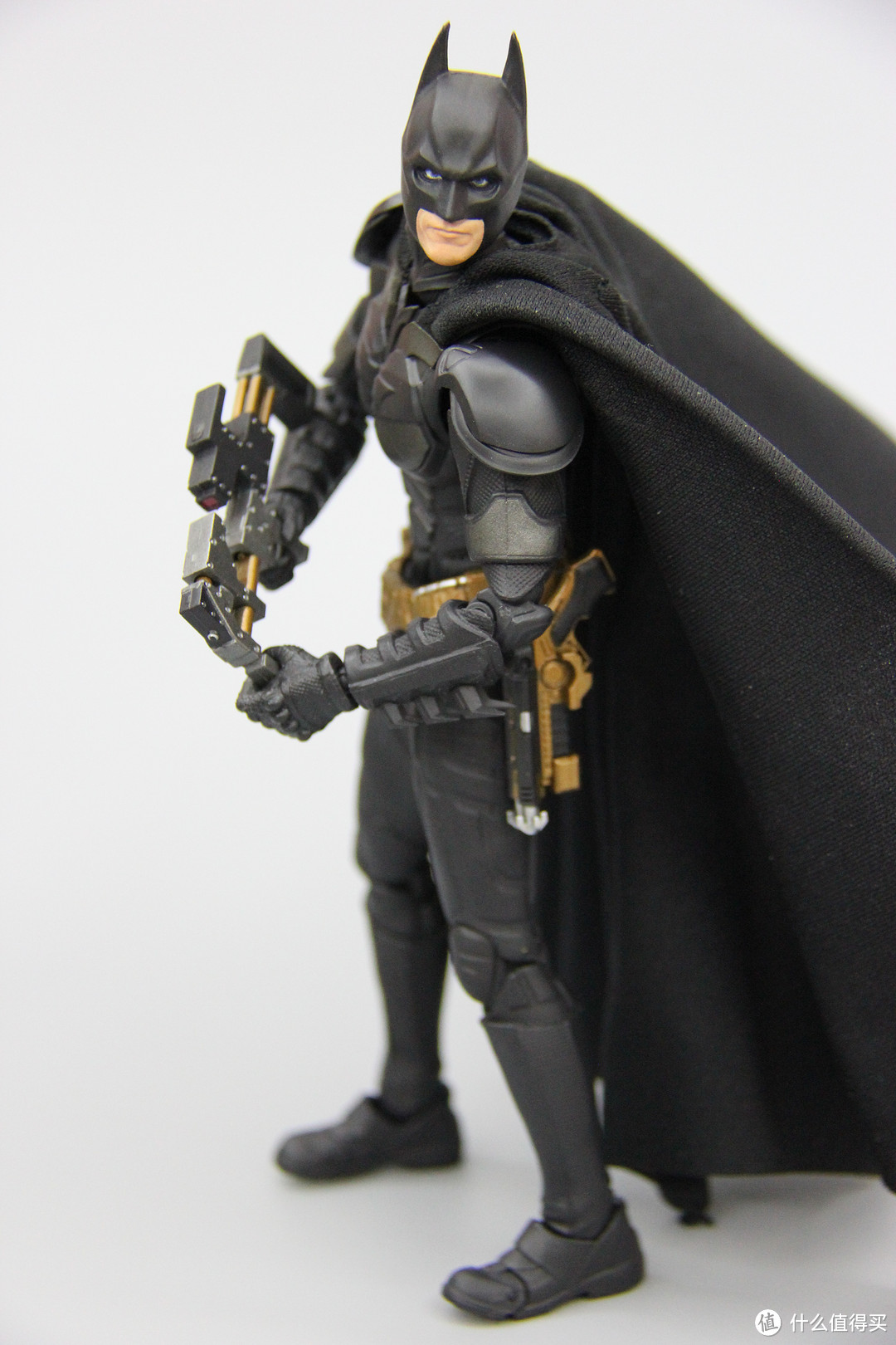 暗夜魅影—BANDAI 万代 蝙蝠侠S.H.F Batman&Batpod把玩