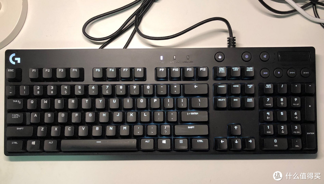 我的第一把机械键盘—Logitech 罗技 G610 茶轴 机械键盘开箱