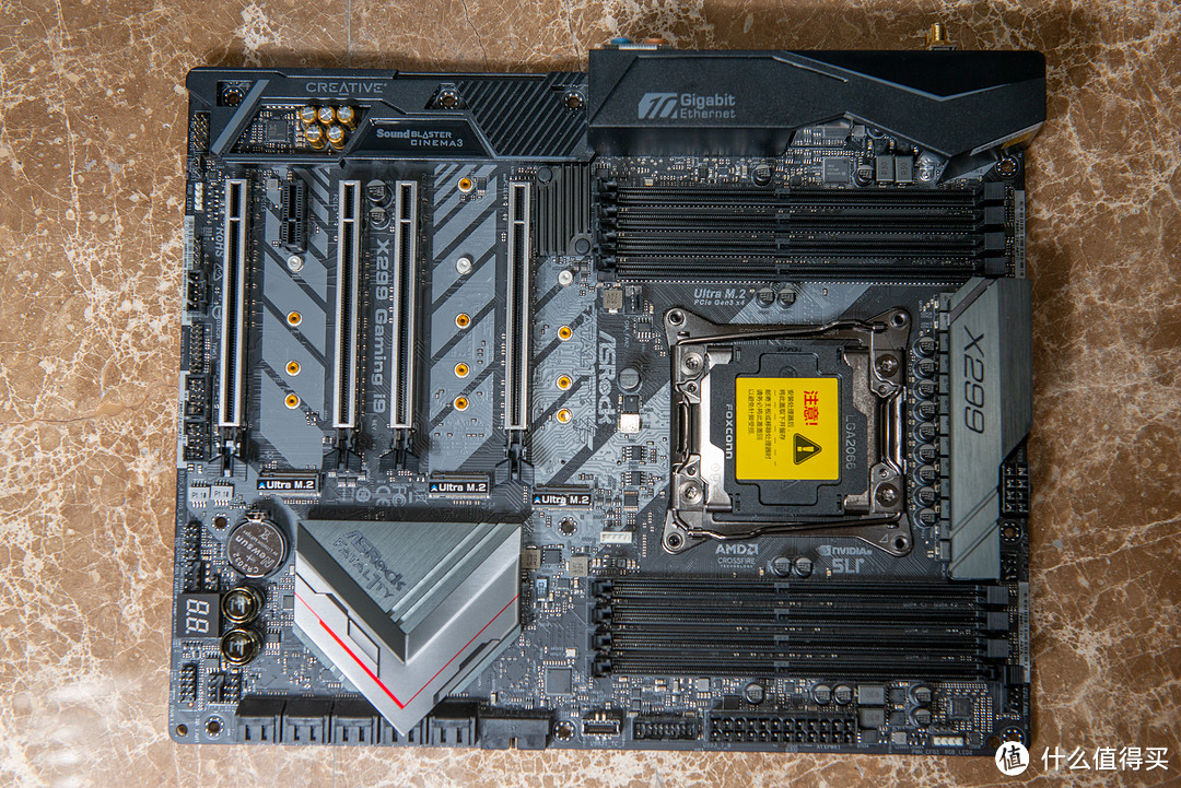 Intel 英特尔 i7 7820X 处理器+ASRock 华擎 X299 Gaming i9 主板