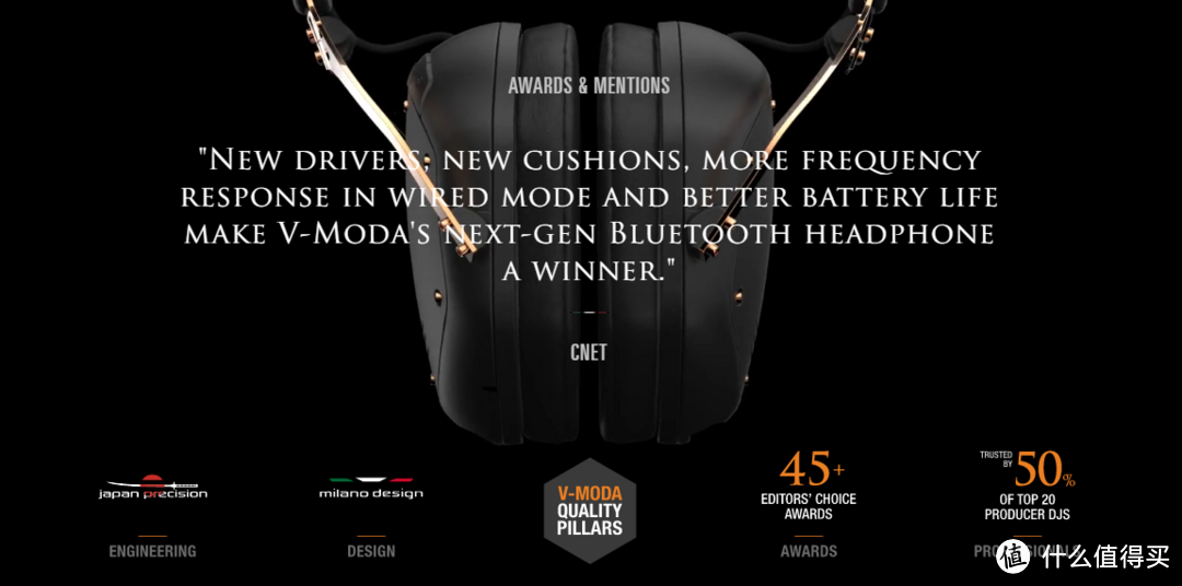 流行音乐工作者首选蓝牙监听！V-Moda Crossfade 二代耳机评测