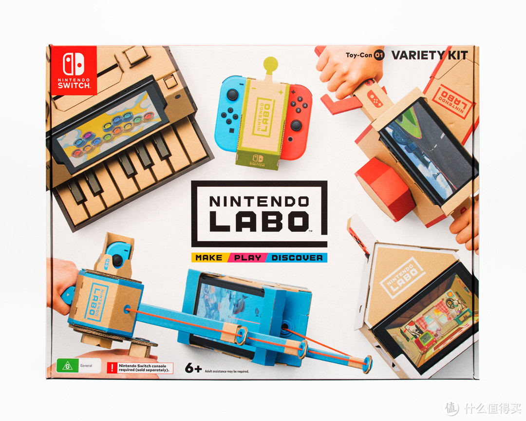 LABO真的好有趣！？任天堂 Nintendo Labo VARIETY KIT套装评测