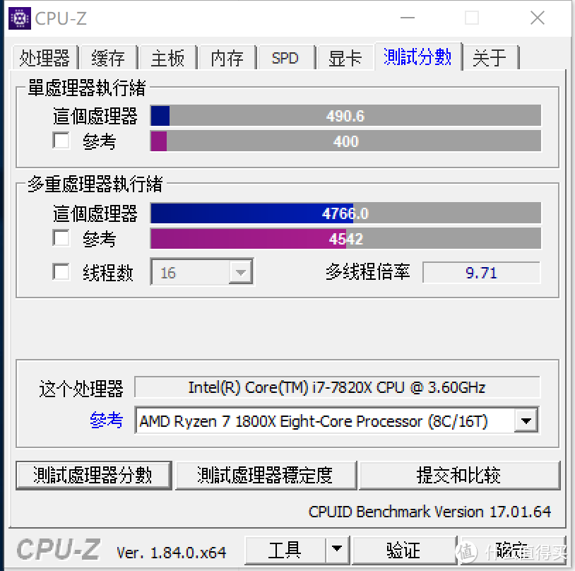 Intel 英特尔 i7 7820X 处理器+ASRock 华擎 X299 Gaming i9 主板