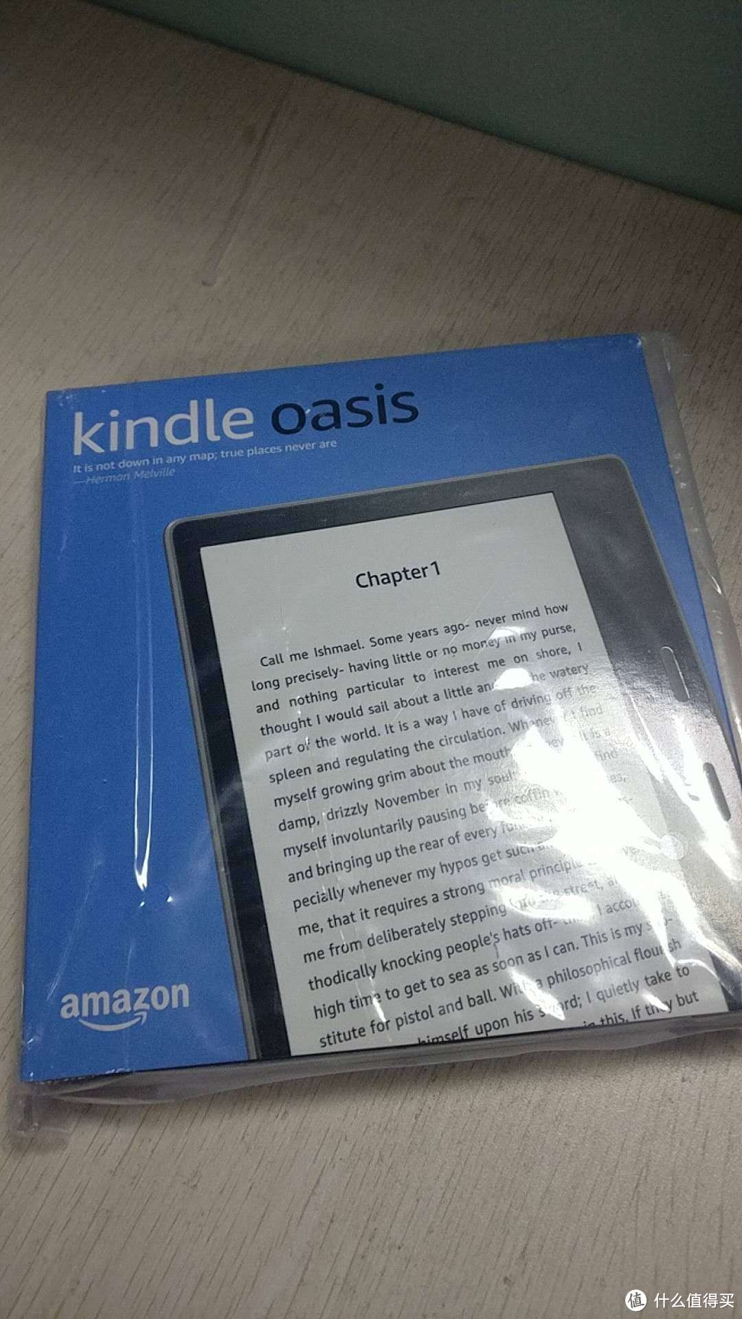 下一本好书正在静候—Amazon 亚马逊 kindle oasis 2017购买经历及（伪）开箱