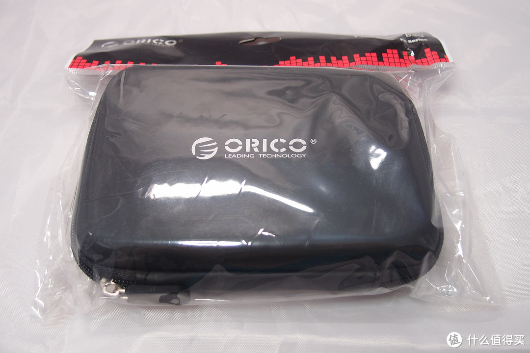 ORICO 奥睿科 移动硬盘收纳保护盒 抛光黑