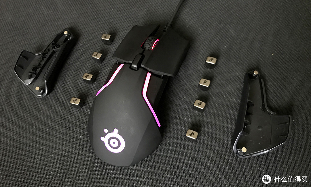 赛睿 Rival 600 RGB幻彩版游戏鼠标众测简评