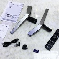 索尼 KD-65X8566F 65英寸 4K 液晶电视外观展示(底座|边框|接口)