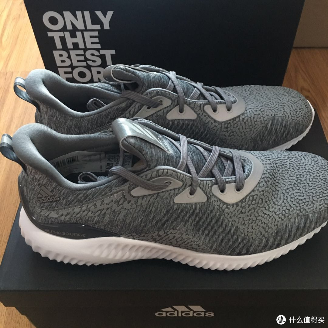 Adidas 阿迪达斯 Alphabounce HPC AMS 跑鞋 之懒人晒单