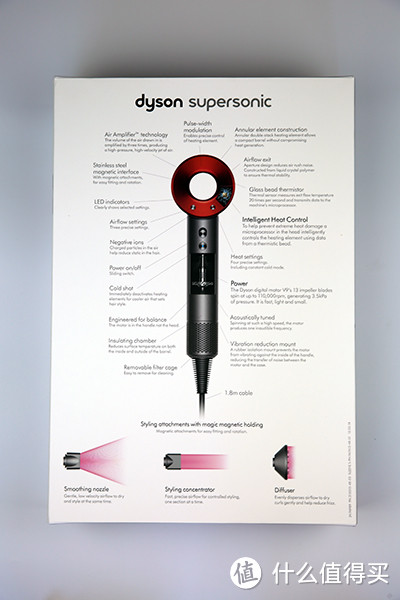 来自钢铁大直男的30岁礼物—Dyson 戴森 Supersonic HD01 吹风机晒单