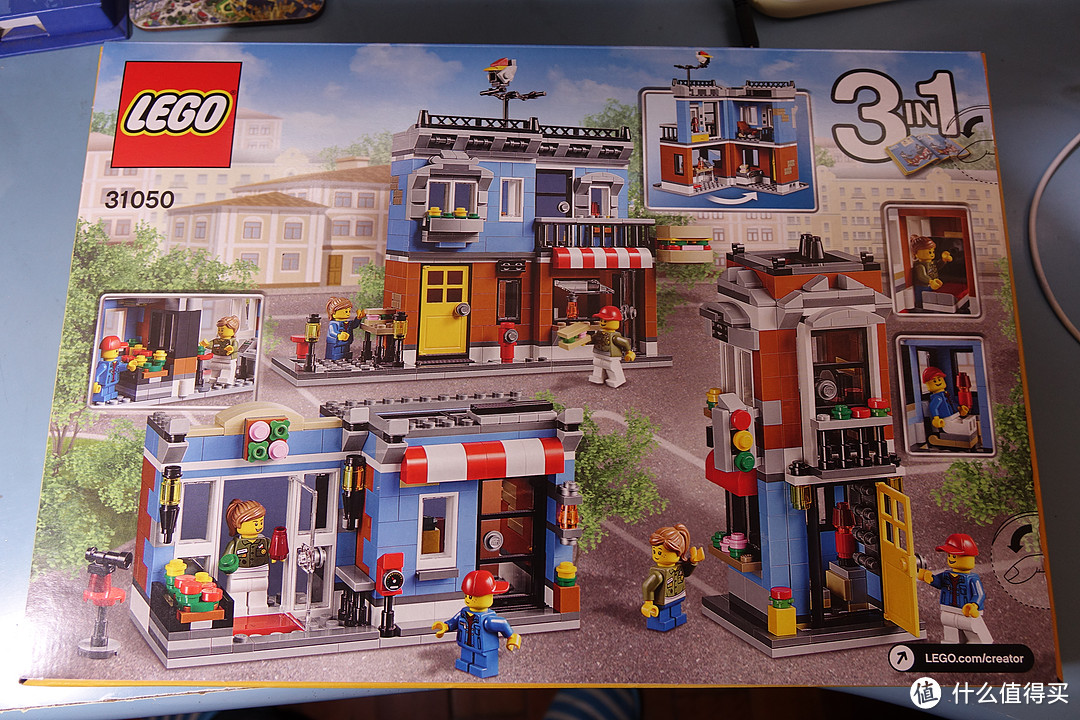 怪兽的积木篇八lego乐高百变创意系列31050街角三明治店