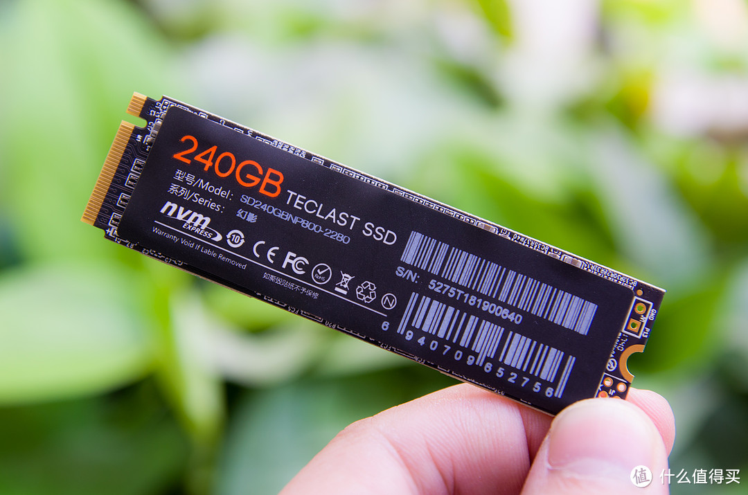 支持HMB技术的Nvme固态装机测试,台电NP800简单试用(内附装系统方法)