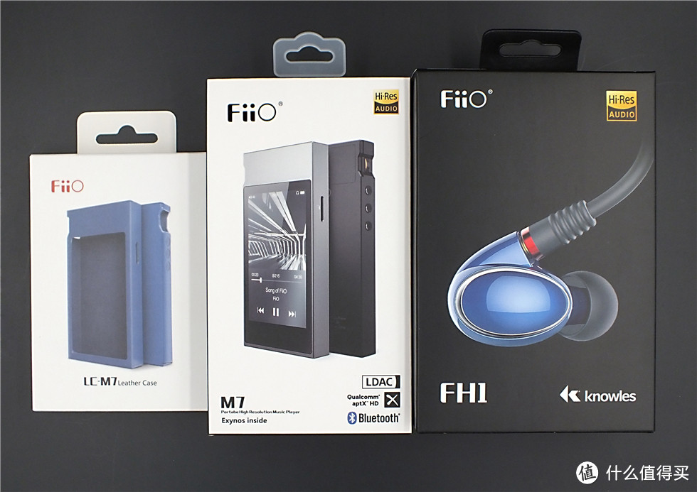 FiiO 飞傲 M7 随身音乐播放器+FH1耳机—重拾随身HiFi的Hi-Res国产组合
