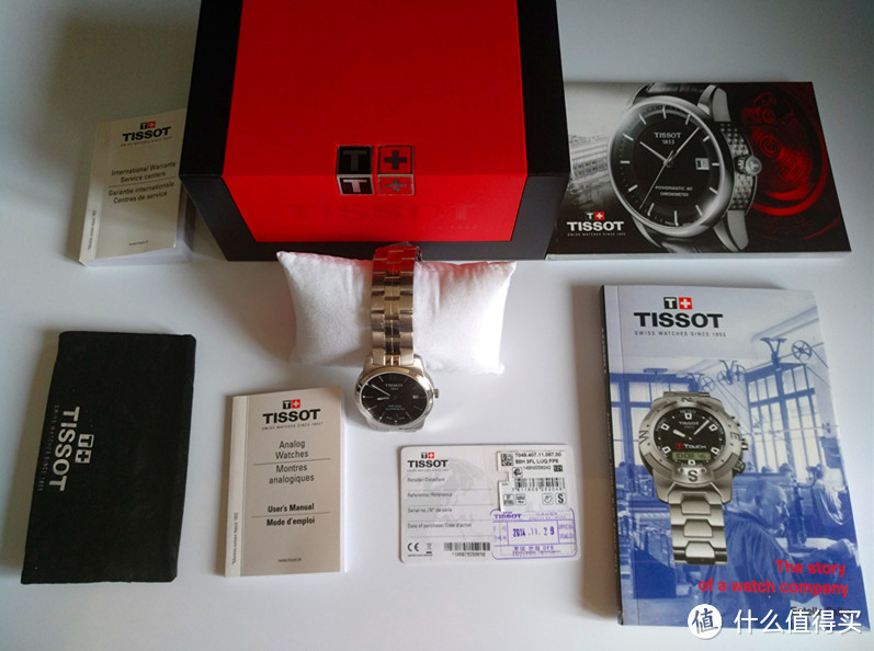 落灰了四年的Tissot 天梭 T049.407.11.057.00 机械腕表开箱记