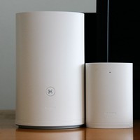 华为路由器Q2 1167Mbps 无线子母路由外观展示(设计|配置)