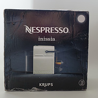 Krups Nespresso XN1001 Inissia 胶囊咖啡机外观展示(储水盒|按钮|拉杆)